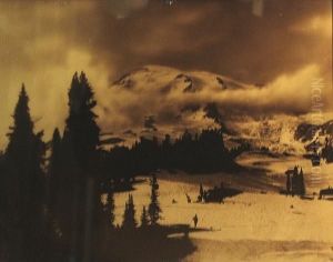 Mt. Rainier, Washington by Asahel Curtis