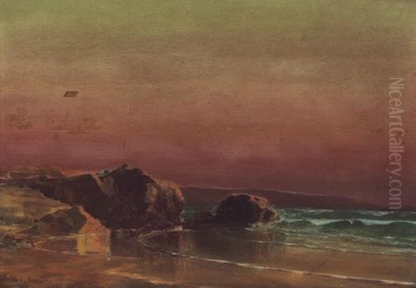Sunset Along The Shore - view 1
