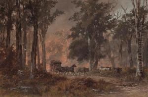 Galloping For Life by James Waltham Curtis