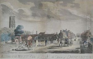 A North West View Of The Town Of Doncaster
