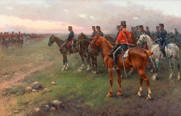 Militares A Caballo - view 1