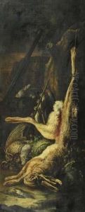 Hunting Still Life. by Gaetano Cusati