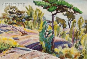 Umbrella Pine by Carl Gordon Cutler