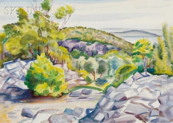 Stone Piles - view 1