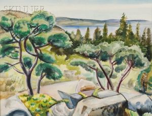 Walker Pond by Carl Gordon Cutler