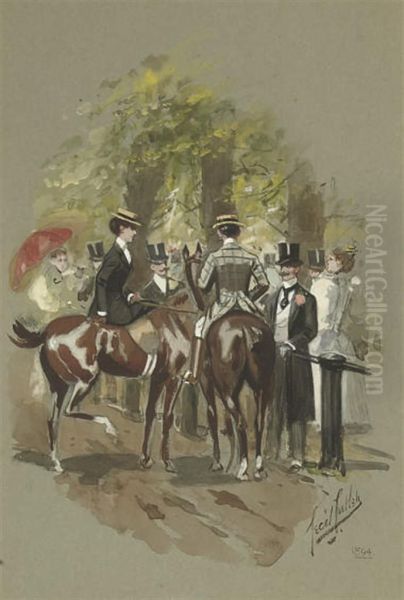 Socialising In Hyde Park - view 1
