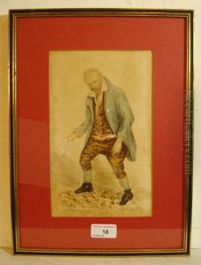 Portrait Of A Gentleman Dispossessed by William Malcom Cutts