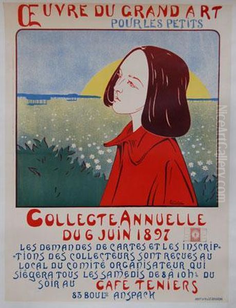<oeuvre Du Grand Art [= Air]/ Pour Les Petits/collecte Annuelle/ Du 6 Juin 1897>, 1897. 
Affiche - view 1