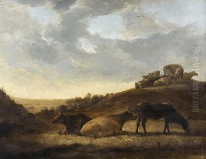 Landskap Med Boskap by Aelbert Cuyp