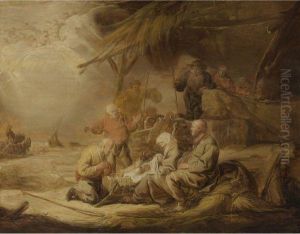 Adoration Of The Shepherds by Benjamin Gerritsz. Cuyp