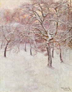Winterlandschaft by Emil Czech