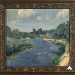 River Scene by Michal Wiktor Czepita