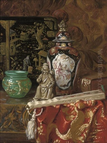 Still Life With Fan - view 1