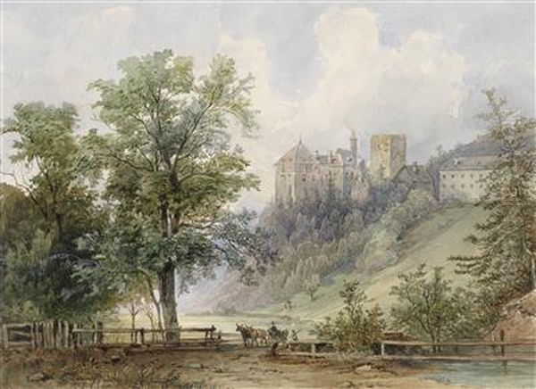 A View Ofstixenstein Castle Near Ternitz - view 1
