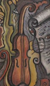 Composition Au Violon by Tytus Czyzewski