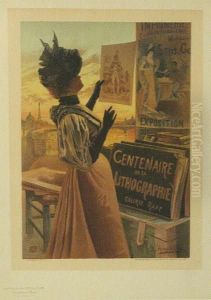 Centenaire De La Lithographie, From Lemaitres De L'affiche by Hugo, Fred. Alexianu D' Alesi