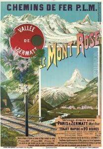Vallee De Zermatt by Hugo, Fred. Alexianu D' Alesi