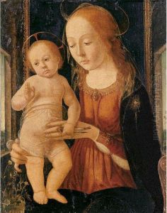 Madonna And Child In A Landscape