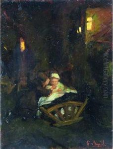 La Premiere Soupe. by Edouard D' Apvril