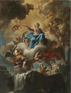 The Assumption Of The Virgin by Alessio D'Elia