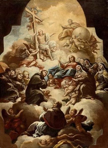 San Francesco In Gloria Con Trinit - view 1