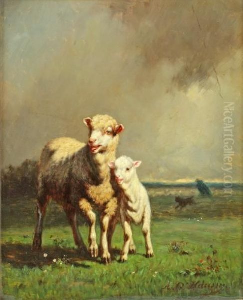 "moutons En Paturage" - view 1