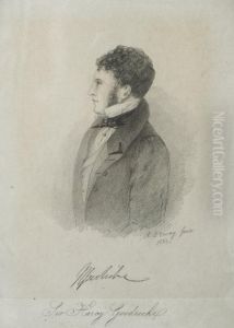 Portrait Of Sir Harry Goodricke by Alfred d' Orsay