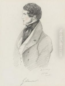 Portrait Of Gilmour by Alfred d' Orsay