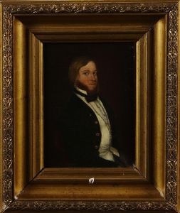 Portratt Avherreman by Carl Henrik D'Unker