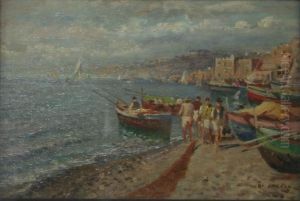 Partenza Per La Pesca by Pasquale D'Angelo