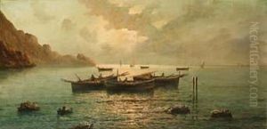 Pescatori A Capri by Vincenzo D'Auria