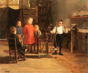 Balancing Youthful Love by Charles Bertrand D'entraygues