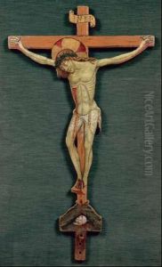 Cristo In Croce by Niccolo Foligno Da Alunno