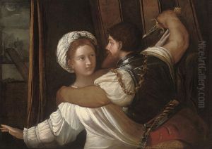 Tarquin And Lucretia by Bernardino Da Asola