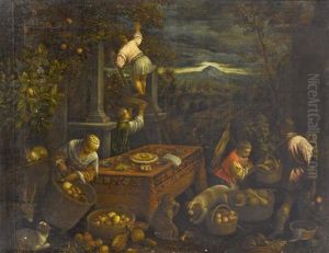 Allegory Of The Earth by Leandro Bassano