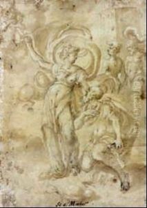 La Sibylle Tiburtine by Girolamo da Carpi