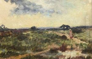 Figure In Landscape by John da Costa