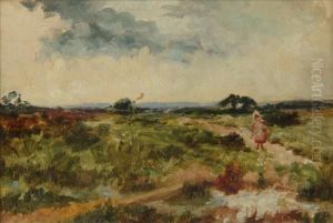 Passing Through A Moorland Landscape by John da Costa