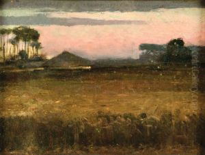 Paisagem Ao Por Do Sol