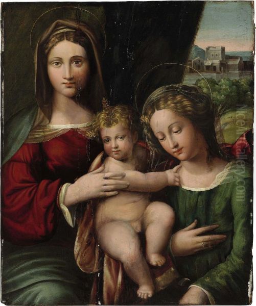 The Madonna And Child With Saint Catherine - view 1