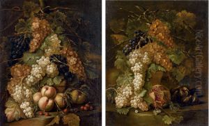 Pesche, Uva E Melograni
