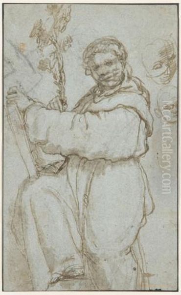 Etude Pour Saint Antoine De Padoue - view 1