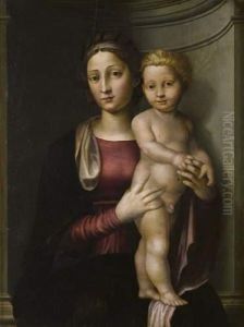 La Vierge A L'enfant by da Imola (Francucci)