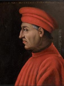 Portrait De Come De Medicis by (Jacopo Carucci) Pontormo