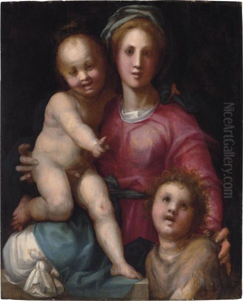 The Madonna And Child With The Infant Saint John The Baptist - view 1