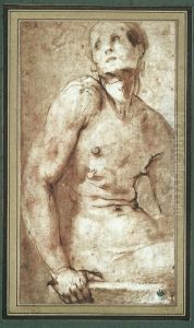 Etude D'homme Nu, Vu De Trois-quarts