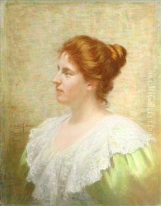 Shoulder-lengthportrait Of A Woman Shoulder-lengthportrait Of A Woman