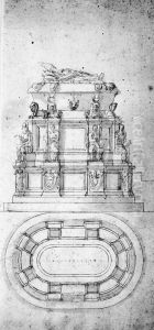 Design For The Tomb Of Pope Clement Vii by Antonio Ii Da Sangallo