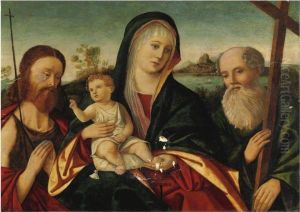 Madonna Col Bambino E Santi
