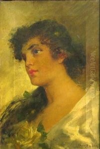 Woman With Yellow Rose